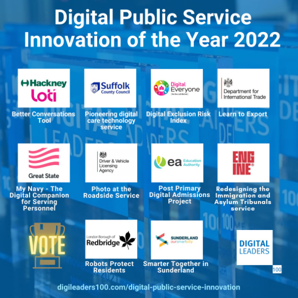 Digital Public Service Innovation of the Year Award