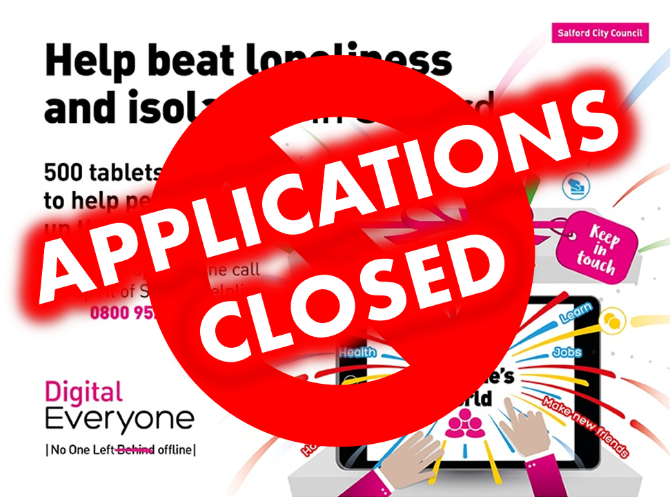 Applications closed for the tablet gifting scheme