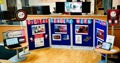 A Digital Leaders Week display set up at Eccles Gateway