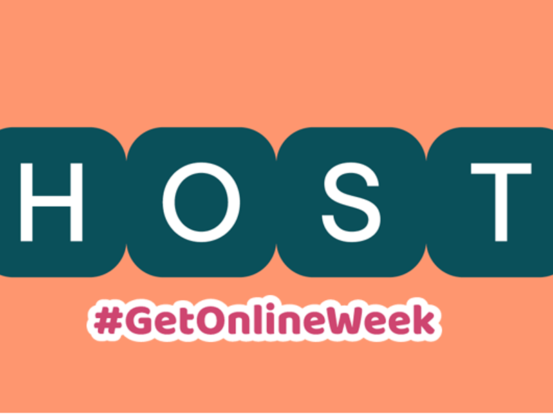 HOST logo and #getonlineweek