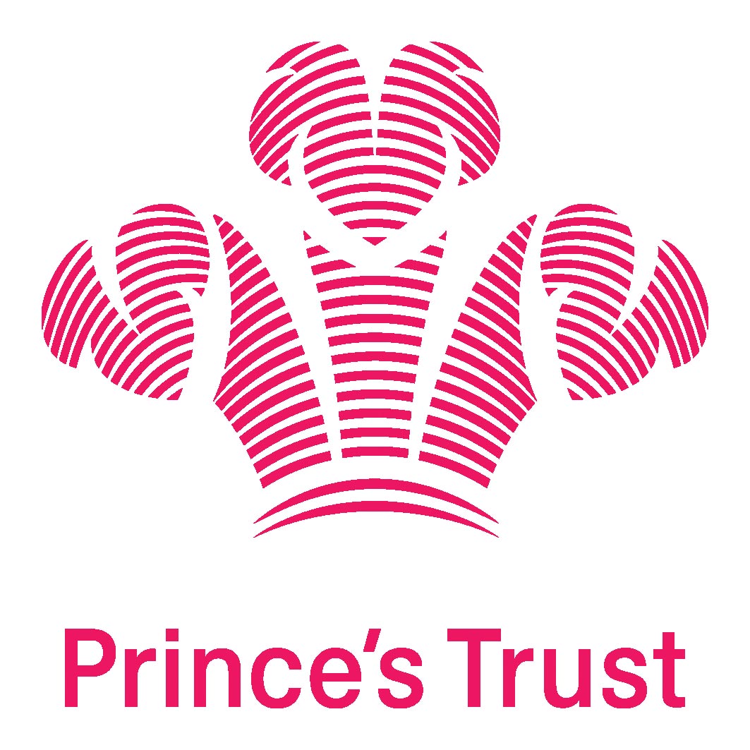Prince's Trust pink crest logo