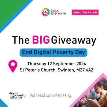 End Digital Poverty Day - The Big Giveaway