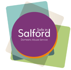 Safe in Salford - domestic abuse service logo