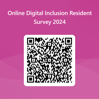 QR Code to 2024 Salford Digital Inclusion Survey